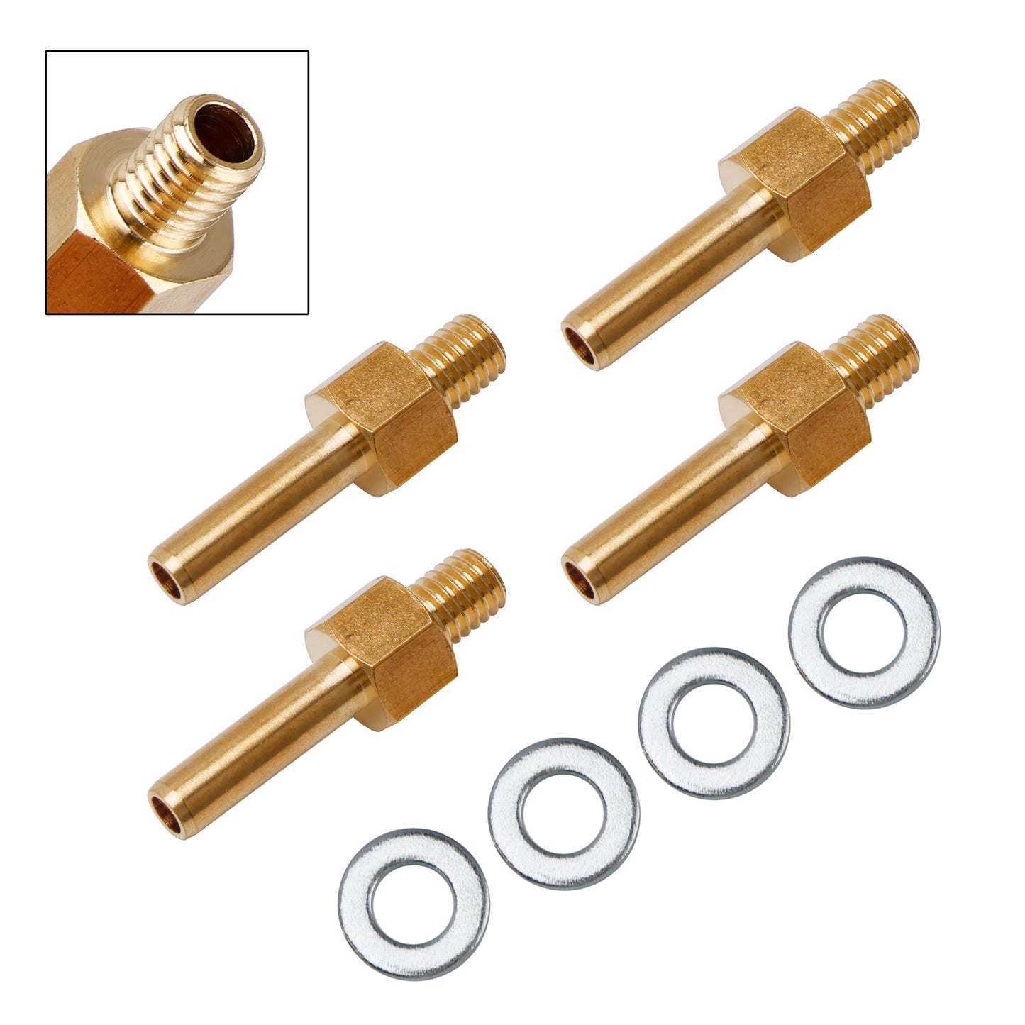 Kawasaki Z400FX Z1000J/R GPZ900R Carburetor Vacuum Extraction Nipple Set fit