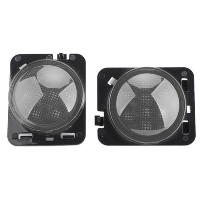 2007-2015 Wrangler JK 2x Front Fender Parking Side Marker LED Turn Light