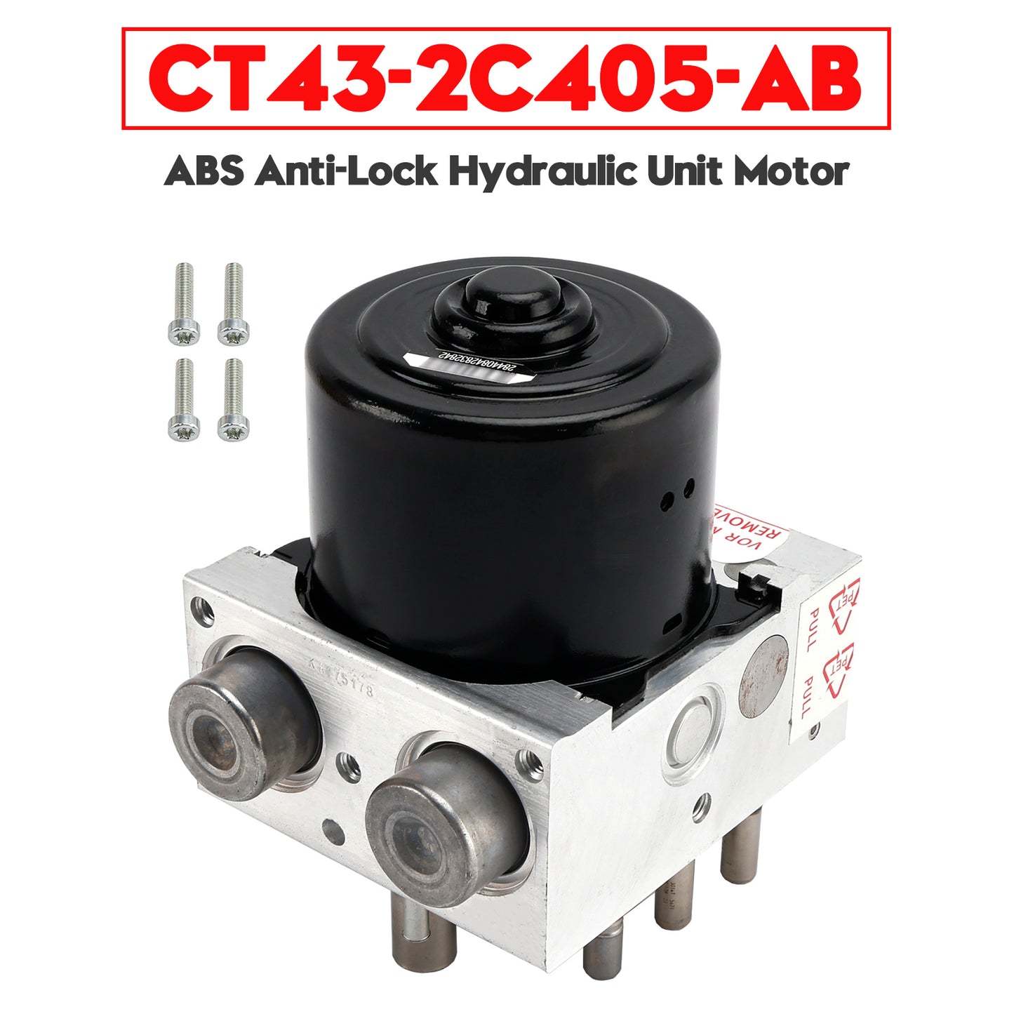 2011-2013 Ford Edge CT43-2C405-AB ABS Anti-Lock Hydraulic Unit Motor
