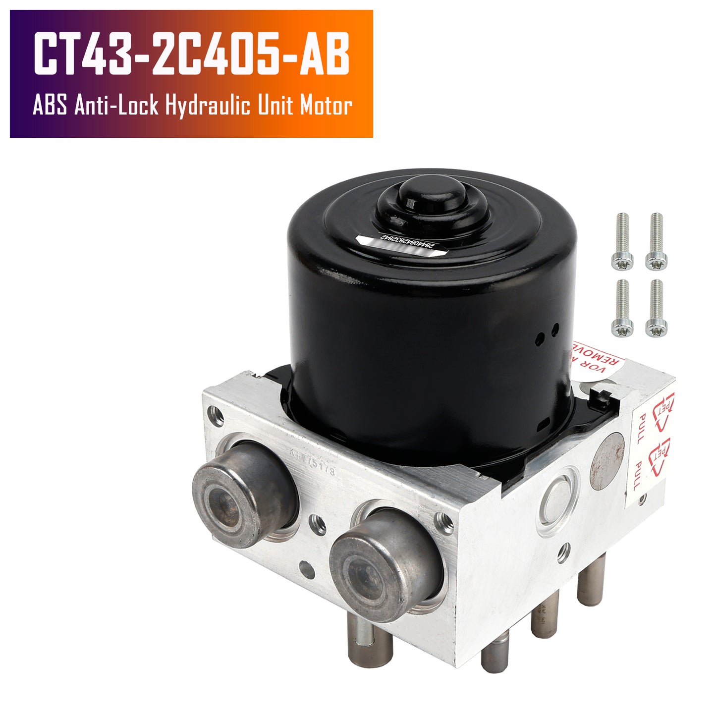 2011-2013 Ford Edge CT43-2C405-AB ABS Anti-Lock Hydraulic Unit Motor