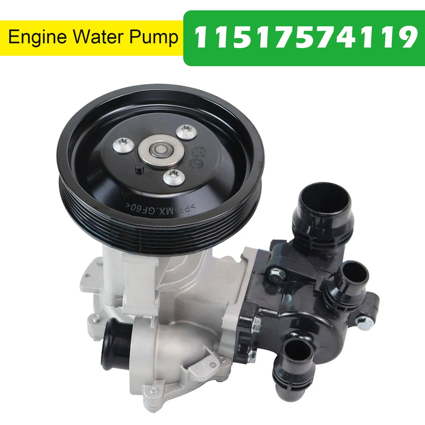 2005-2010 BMW E81 120i L4 2.0L N46N Petrol 11517574119 Engine Water Pump