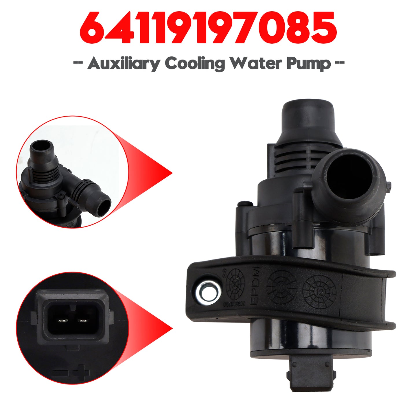 2010-2012 BMW X5 M SPORT UTILITY 4-DOOR 64119197085 Electric Auxiliary Water Pump