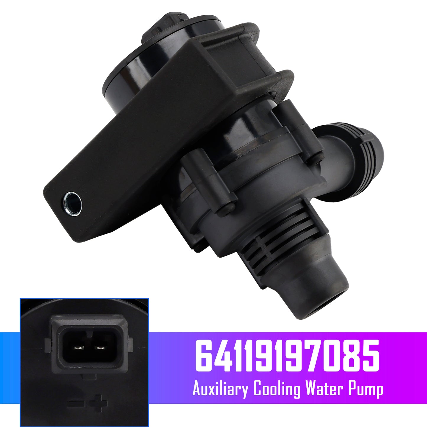 2010-2012 BMW X5 M SPORT UTILITY 4-DOOR 64119197085 Electric Auxiliary Water Pump