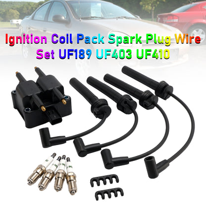 1997-2003 DODGE RAM 3500 PICKUP UF403 UF410 UF-189 Ignition Coil Pack Spark Plug Wire Set