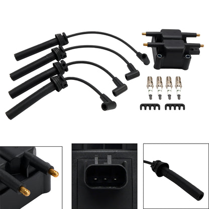 1997-2003 DODGE RAM 3500 PICKUP UF403 UF410 UF-189 Ignition Coil Pack Spark Plug Wire Set
