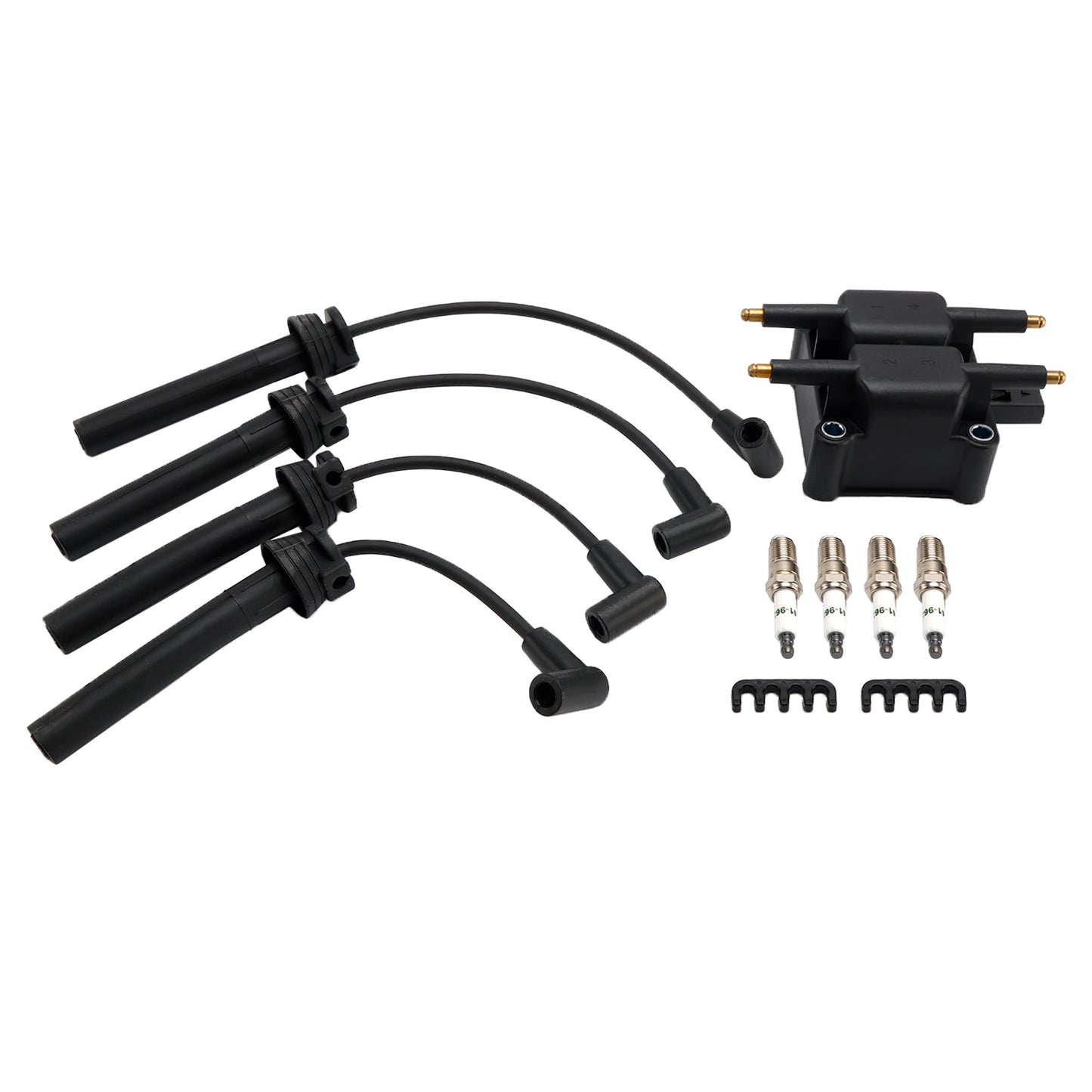 1997-2003 DODGE RAM 3500 PICKUP UF403 UF410 UF-189 Ignition Coil Pack Spark Plug Wire Set
