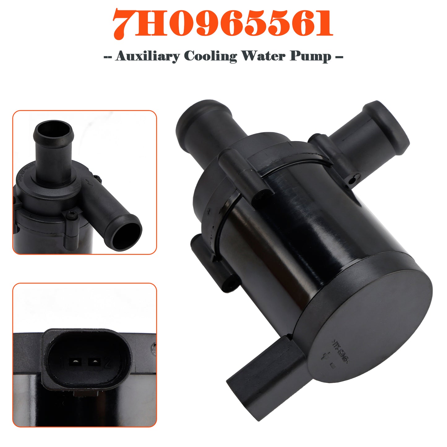 03-15 Volkswagen TRANSPORTER Mk V Bus (7HB 7HJ) 3.2 V6 231 3189 7H0965561 Electric Auxiliary Coolant Water Pump
