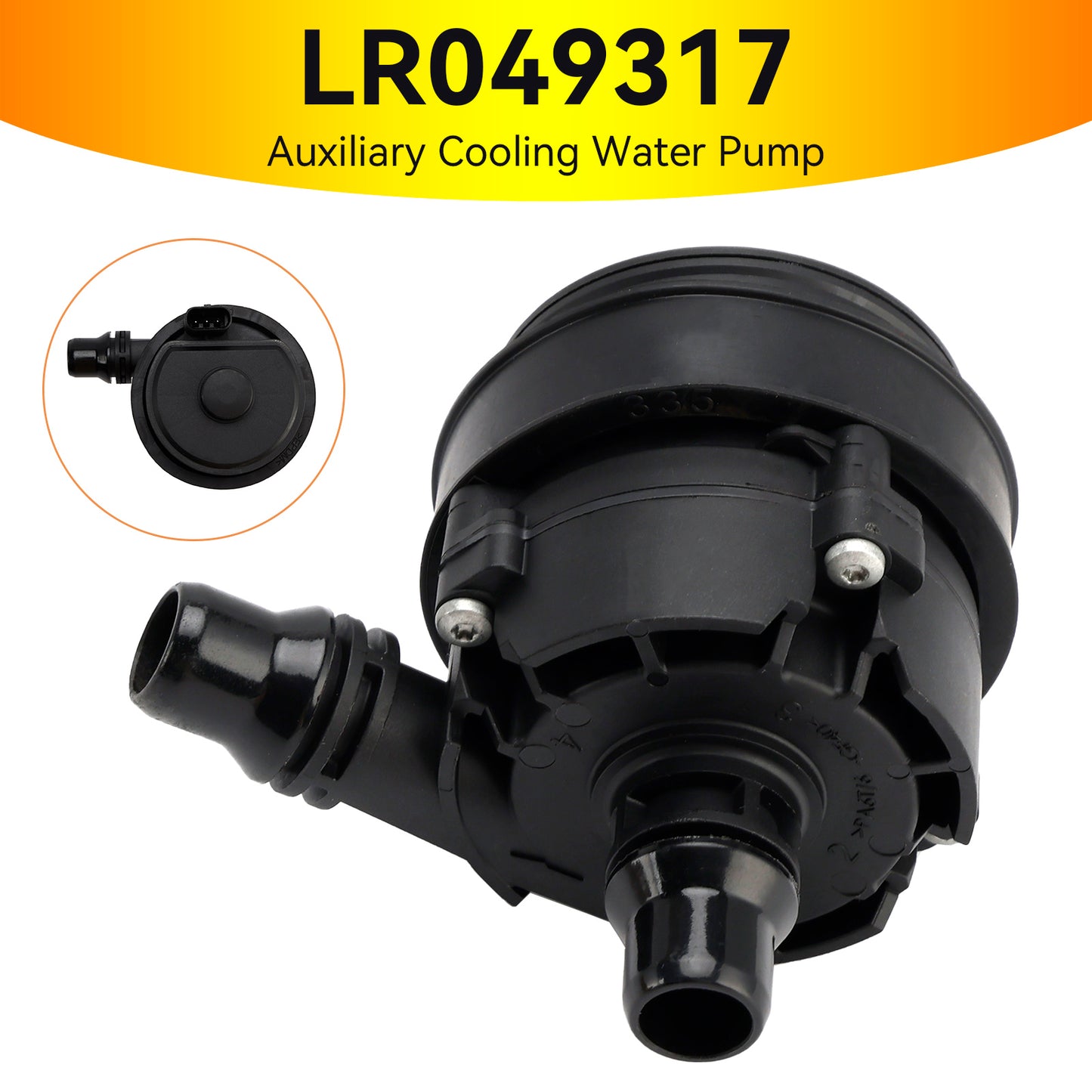 2012- Range Rover Evoque LR049317 Auxiliary Coolant Water Pump