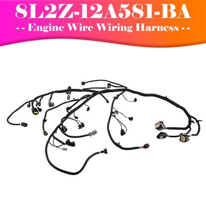 Engine Wire Wiring Harness 2008-2009 Ford Explorer Sport 8L2Z-12A581-BA 4.0L