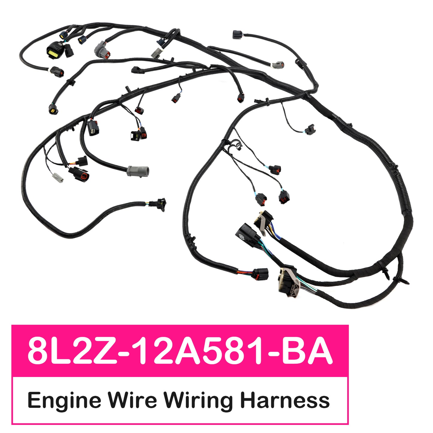 Engine Wire Wiring Harness 2008-2009 Ford Explorer Sport 8L2Z-12A581-BA 4.0L
