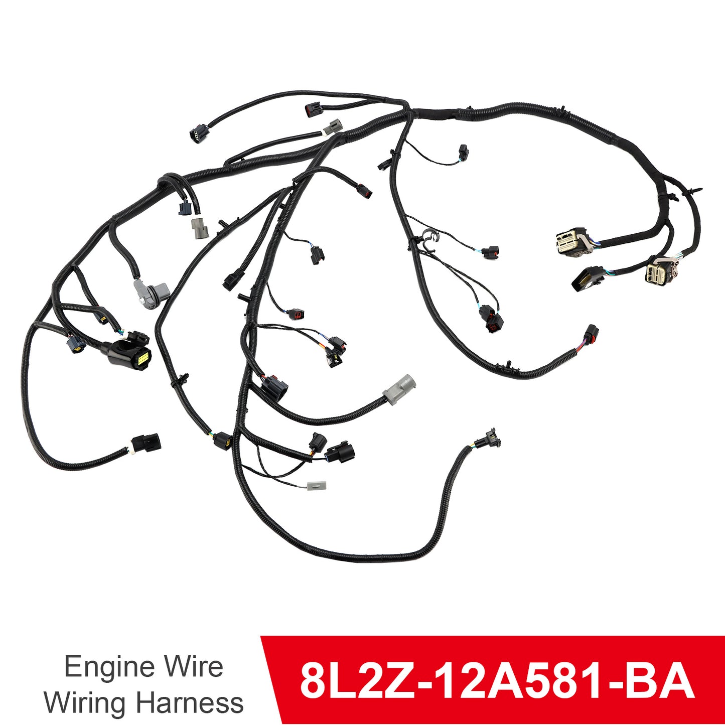 Engine Wire Wiring Harness 2008-2009 Ford Explorer Sport 8L2Z-12A581-BA 4.0L