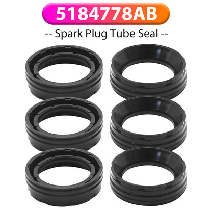 2012-2024 Ram 1500 5184778AB 6Pcs Spark Plug Tube Seal