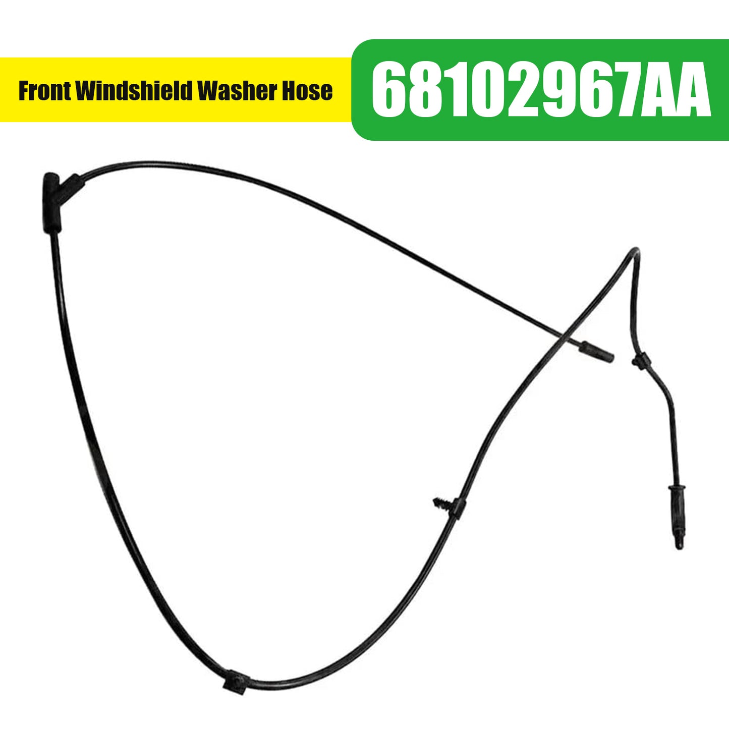 2014-2018 Jeep Cherokee 68102967AA Front Windshield Washer Hose Pipe