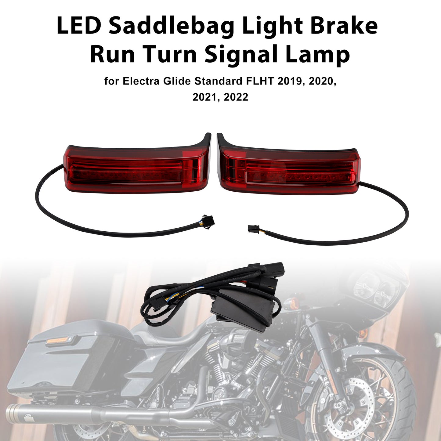 2014-2023 Street Glide Special FLHXS Saddlebag Light Brake Run Turn Signal Lamp