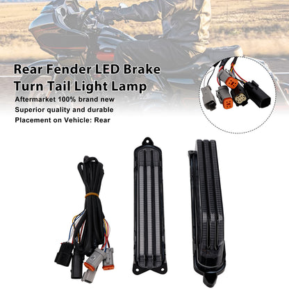 2014 Electra Glide Ultra Classic FLHTCU Rear Fender Brake Turn Tail Light Lamp Fit