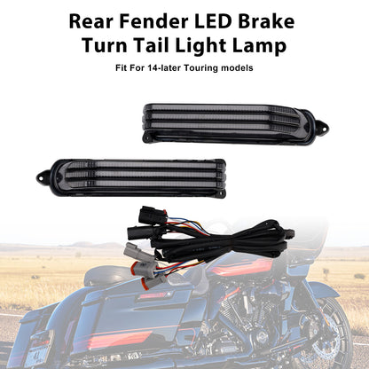 2014 Electra Glide Ultra Classic FLHTCU Rear Fender Brake Turn Tail Light Lamp Fit