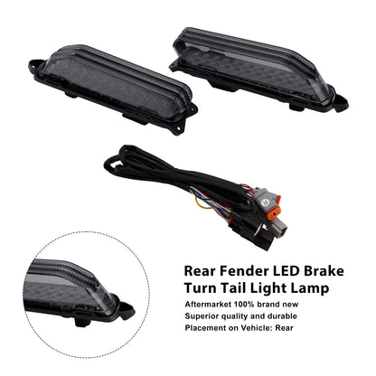 2014 Electra Glide Ultra Classic FLHTCU Rear Fender Brake Turn Tail Light Lamp Fit