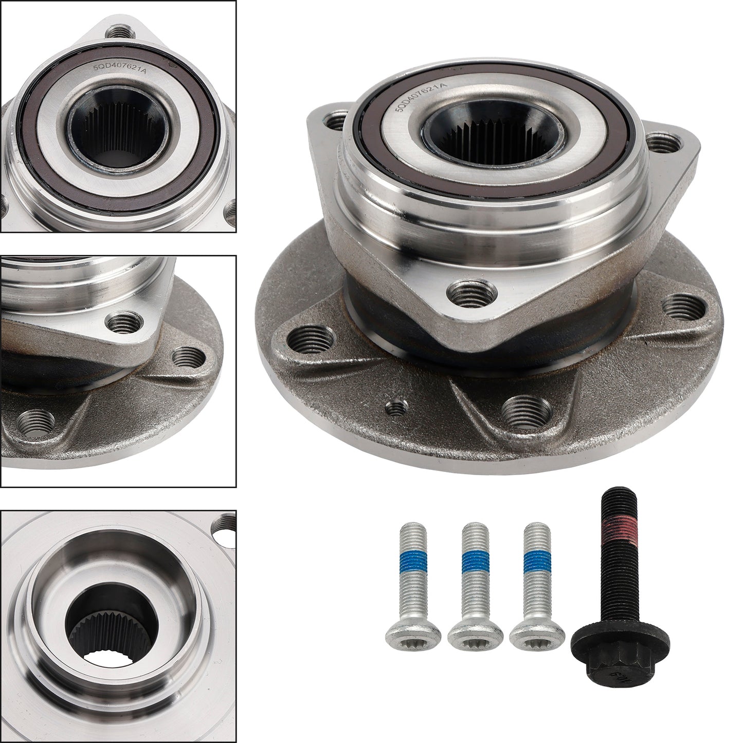2012 VW GOLF Mk7 5Q0407621A Wheel Hub Bearing Assembly
