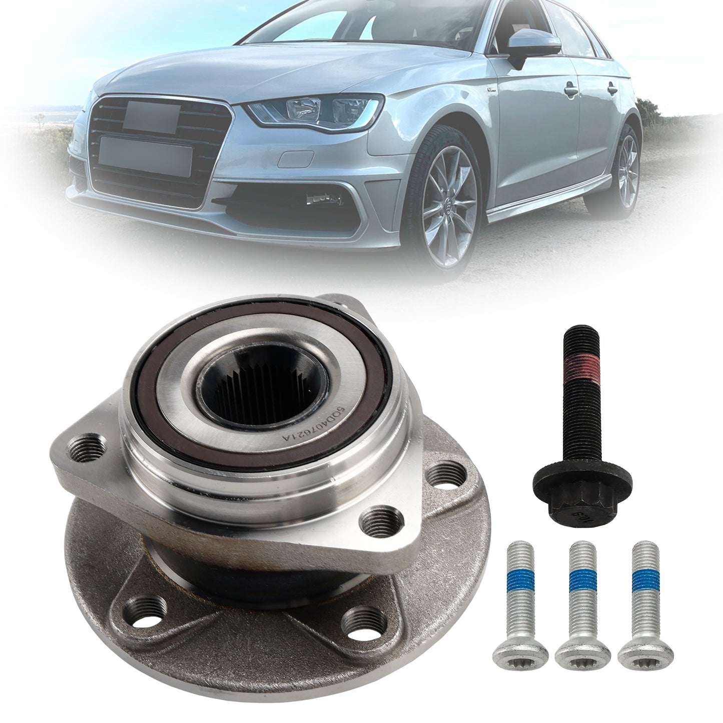 2012 VW GOLF Mk7 5Q0407621A Wheel Hub Bearing Assembly
