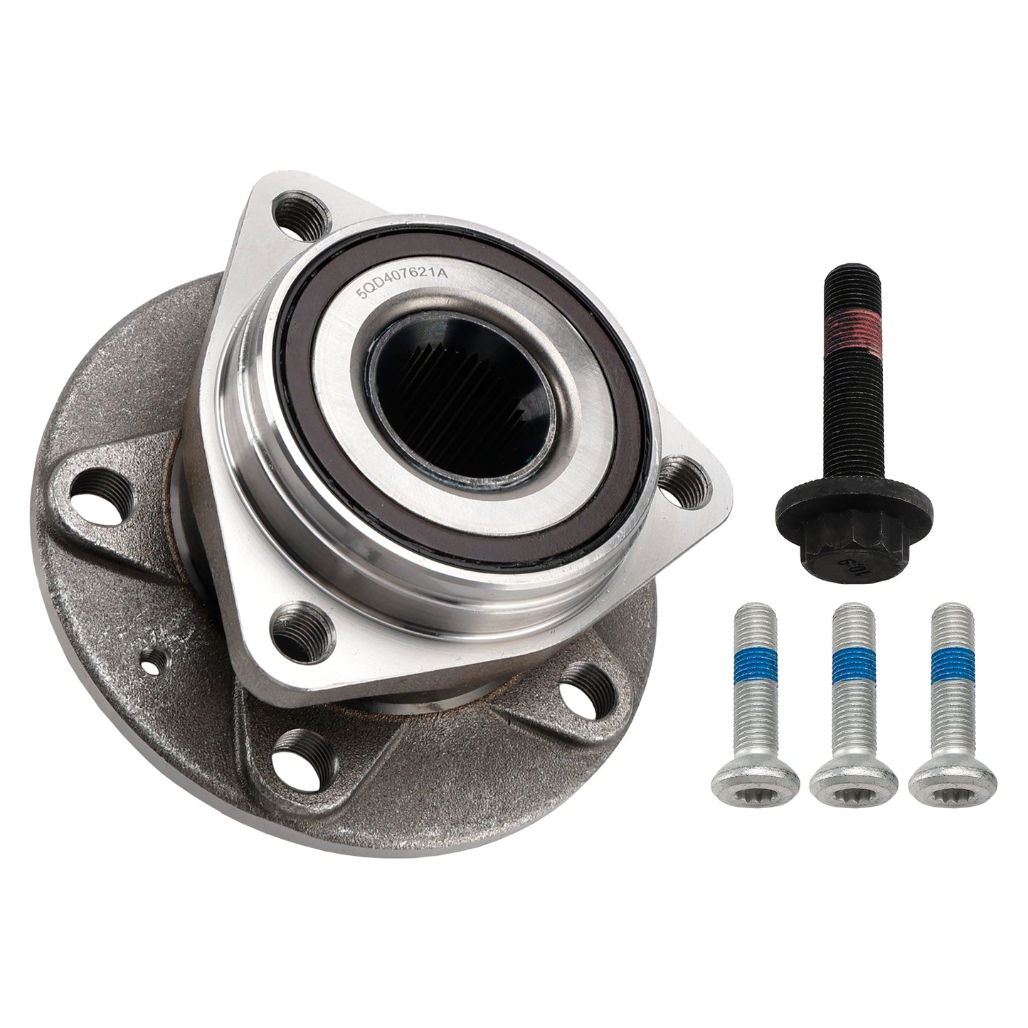 2012 VW GOLF Mk7 5Q0407621A Wheel Hub Bearing Assembly