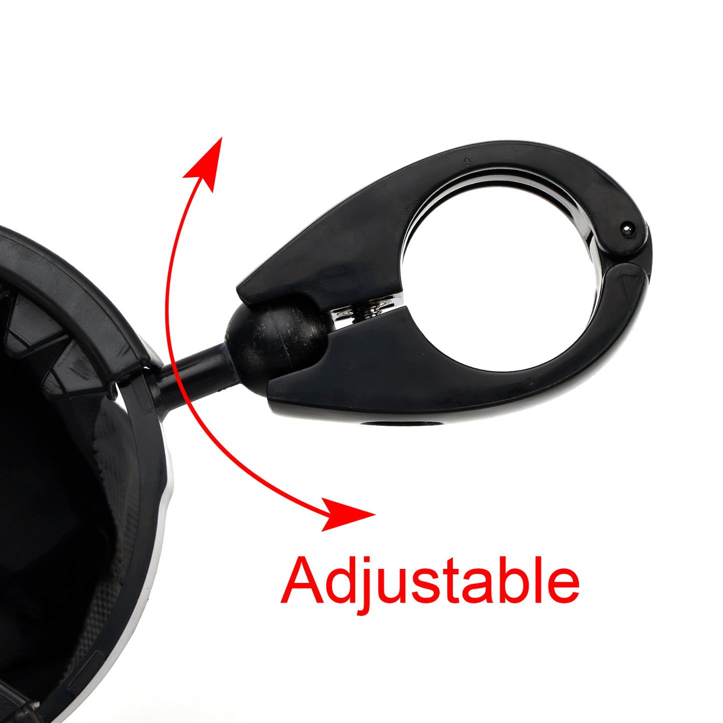 ATV UTV Bike Motorcycle Scooter Golf Cart with 22-27mm Bar Cup Bracket Holder Bottle Cargo Carrier Black Universal