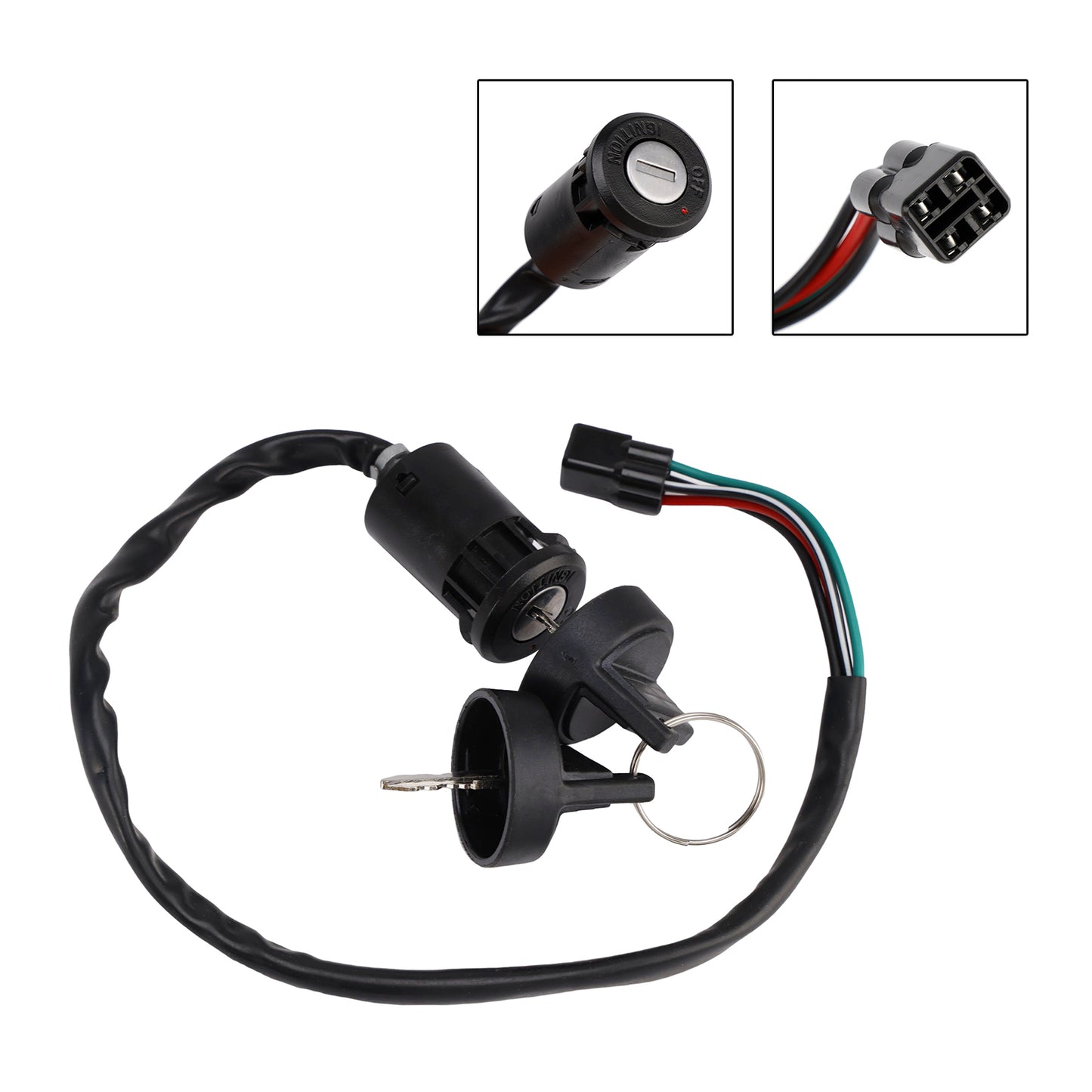 04-09 Er 2006-2009/2012-2014 Honda Trx450R 35100-Hp1-003 Ignition Key Switch
