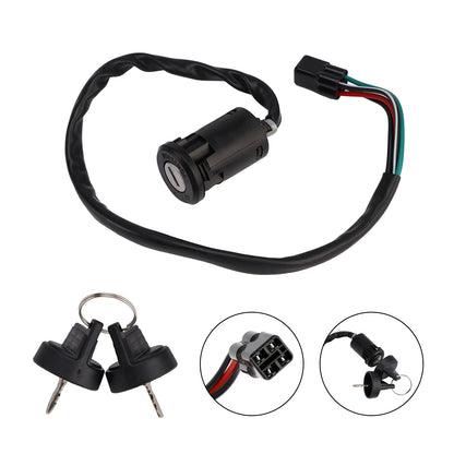 04-09 Er 2006-2009/2012-2014 Honda Trx450R 35100-Hp1-003 Ignition Key Switch