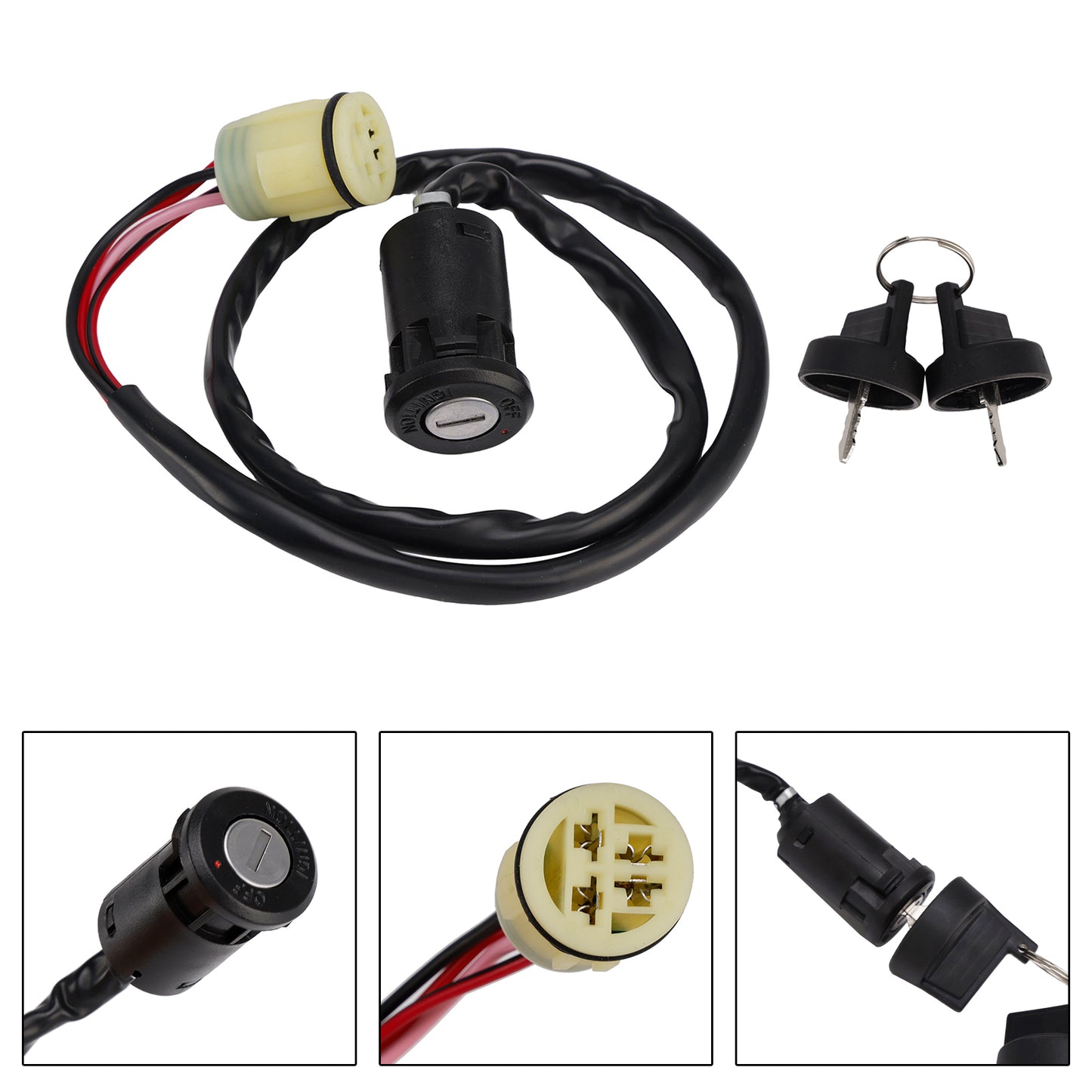 2005-2006 Honda TRX500FGA 35100-HP0-A00 Ignition Key Switch