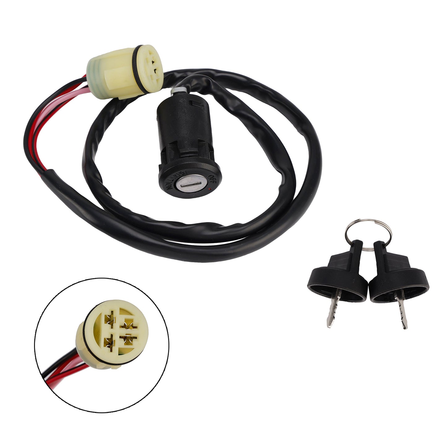2005-2006 Honda TRX500FGA 35100-HP0-A00 Ignition Key Switch