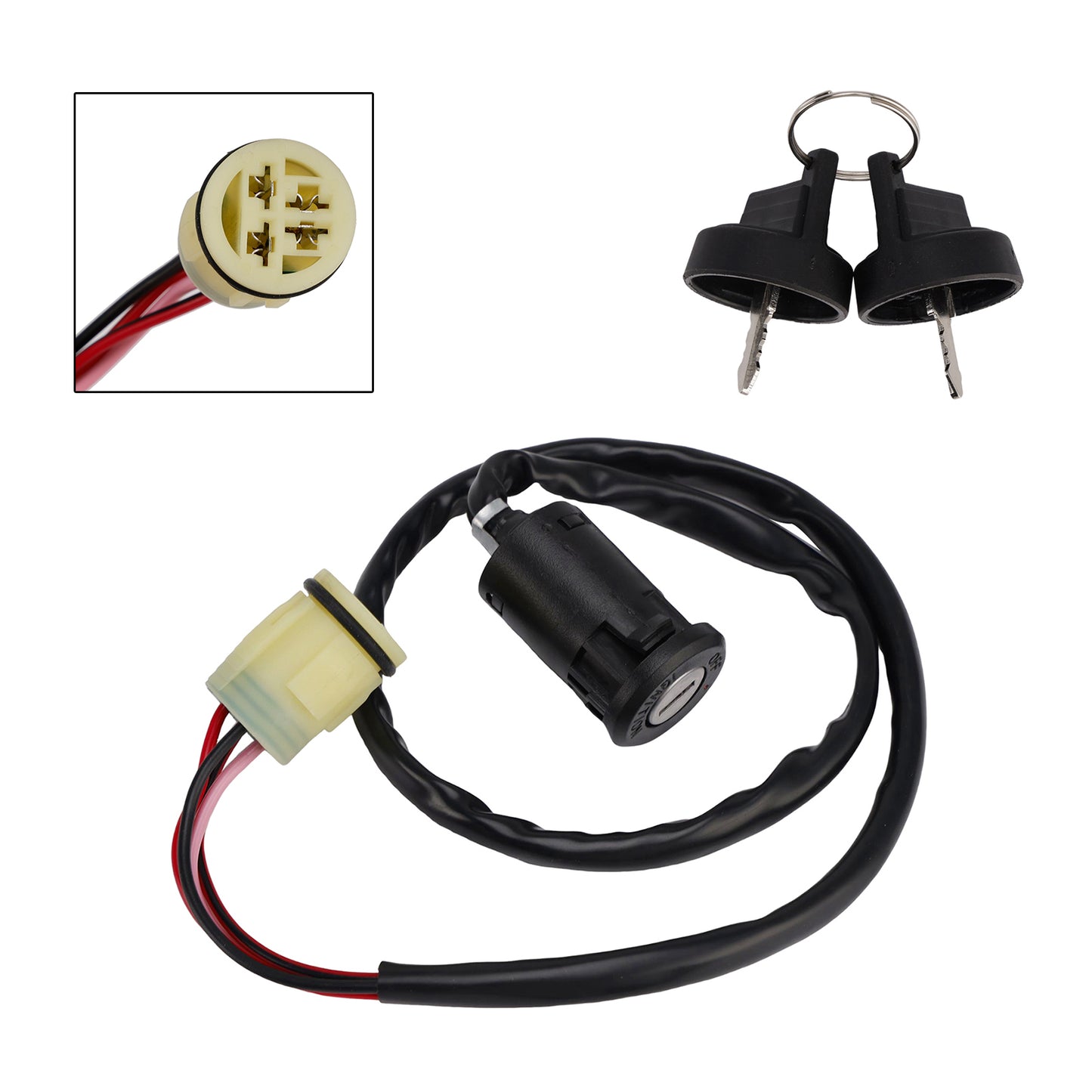 2005-2006 Honda TRX500FGA 35100-HP0-A00 Ignition Key Switch