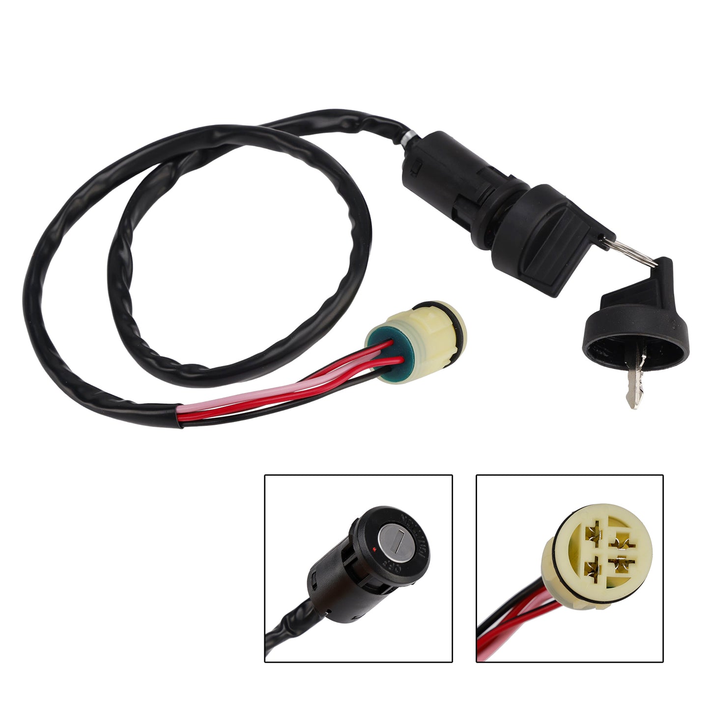2005-2006 Honda TRX500FGA 35100-HP0-A00 Ignition Key Switch