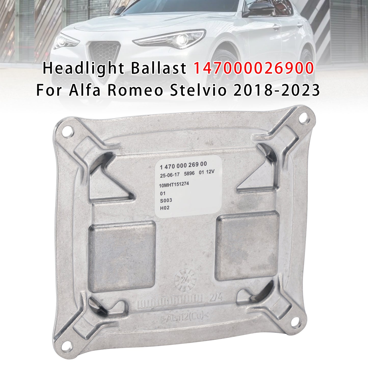 Headlight Ballast 2018-2023 Alfa Romeo Stelvio 147000026900