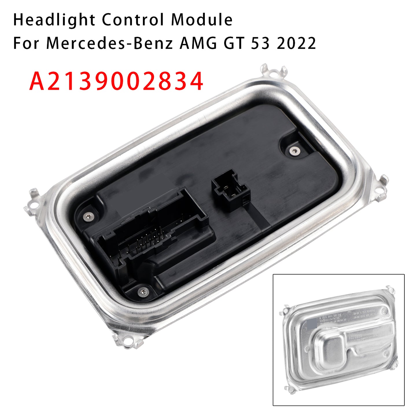 2022 Mercedes-Benz AMG GT 43 A2139002834 LED Headlight Control Module