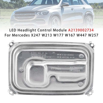 Mercedes-Benz W177 A-Class A2139002734 LED Headlight Control Module