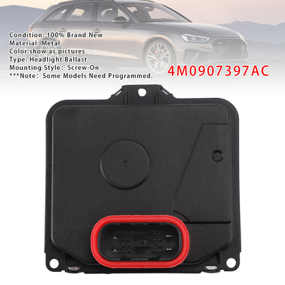 Headlight Control Module 2015-2020 AUDI A4 A5 RS5 S4 S5 4M0907397AC