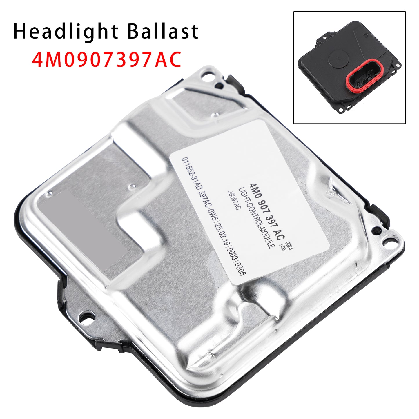 Headlight Control Module 2015-2020 AUDI A4 A5 RS5 S4 S5 4M0907397AC