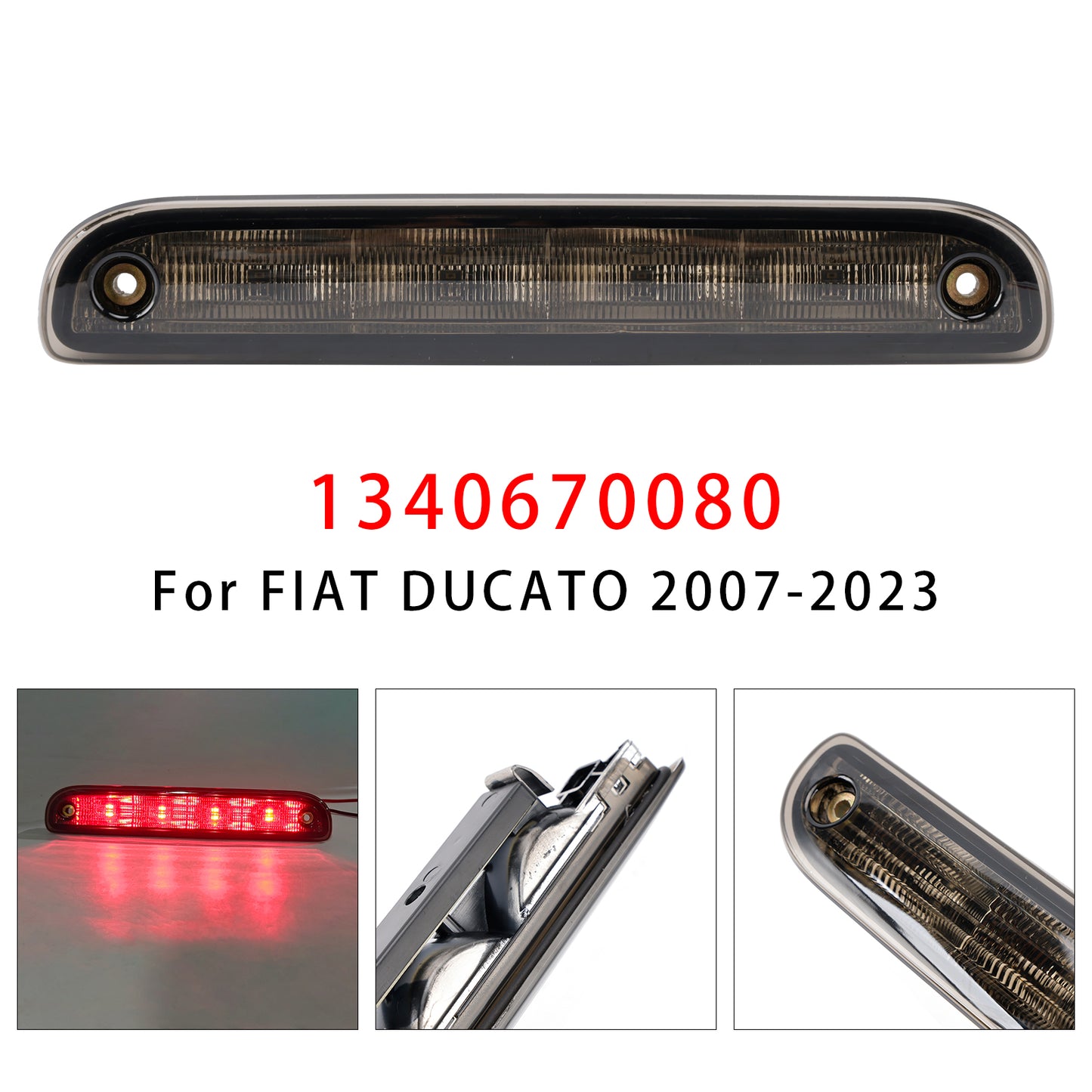 2007-2023 FIAT DUCATO 1340670080 Rear Stop Brake Light Lamp