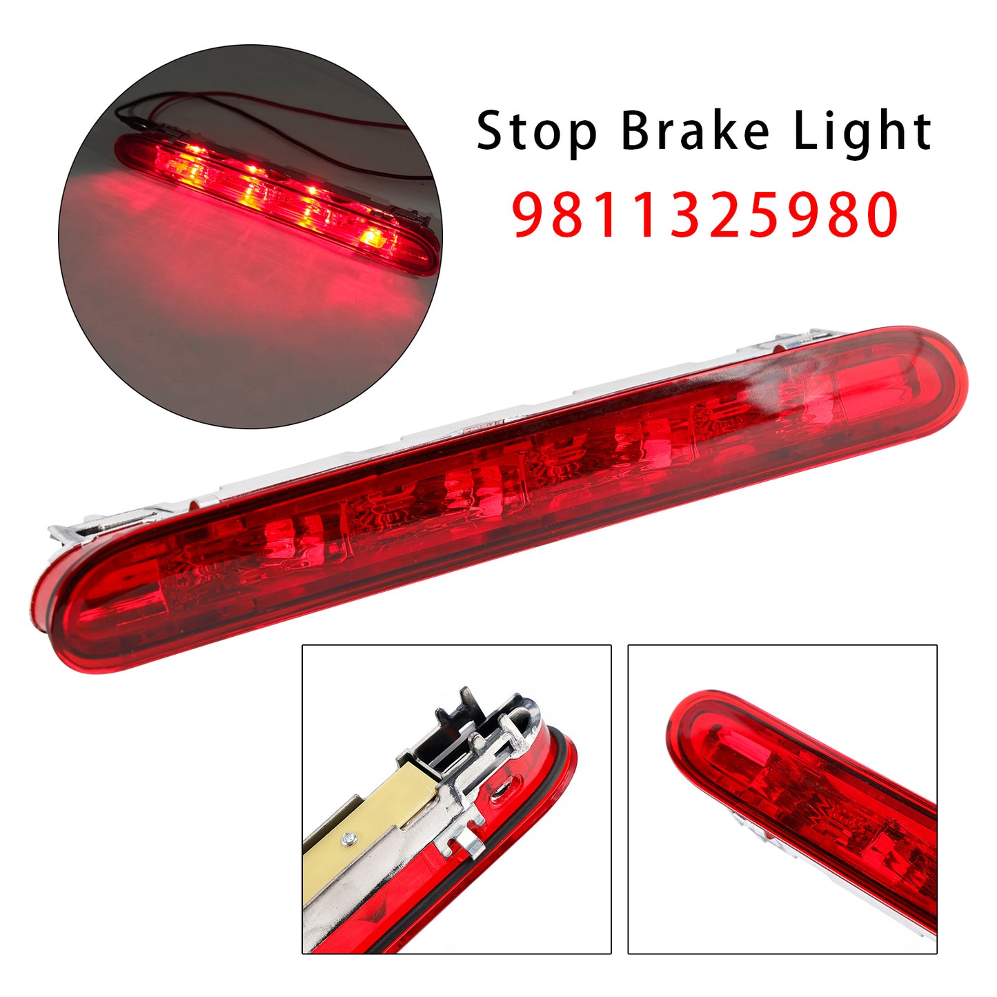 2019-2024 Opel Vivaro C Zafira D 9811325980 LED Rear Stop Brake Light
