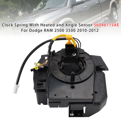 2012 DODGE RAM 1500 56046115AE Clock Spring With Heated and Angle Sensor