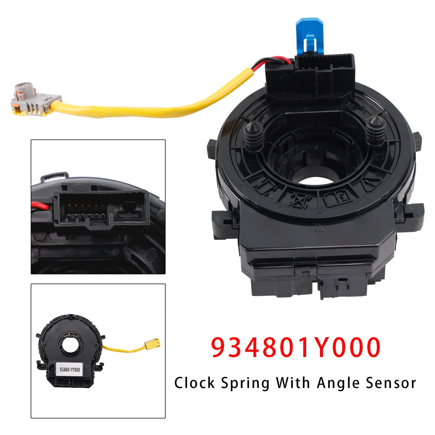 2015-2020 Hyundai Genesis G80 934801Y000 Clock Spring With Angle Sensor