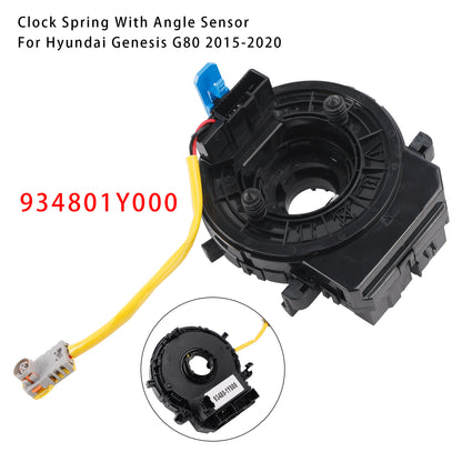 2015-2020 Hyundai Genesis G80 934801Y000 Clock Spring With Angle Sensor