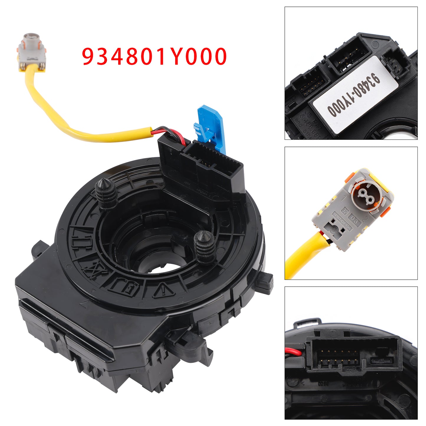 2015-2020 Hyundai Genesis G80 934801Y000 Clock Spring With Angle Sensor
