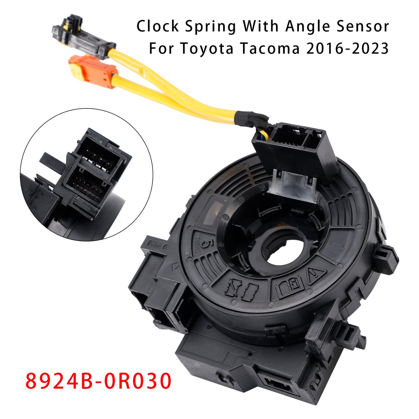 2016-2023 Toyota Tacoma 8924B-0R030 Clock Spring With Angle Sensor