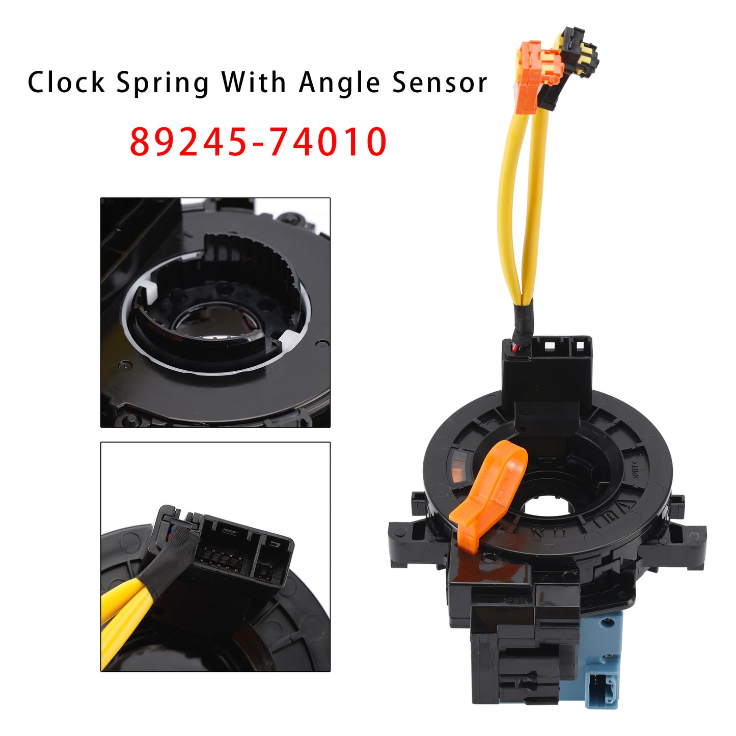 Clock Spring With Angle Sensor 2010-2015 Toyota Prius 89245-74010