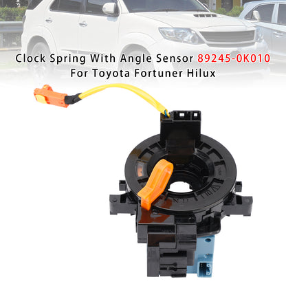 2013- TOYOTA HILUX VII Pickup (N1, N2, N3) 3.0 Tdi 4x4 Pickup 84307-0K020 Clock Spring With Angle Sensor