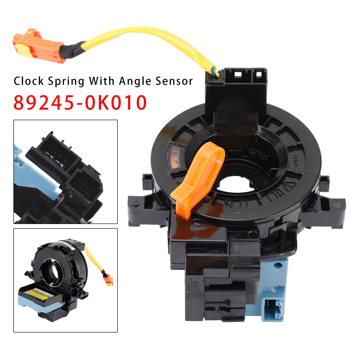 2013- TOYOTA HILUX VII Pickup (N1, N2, N3) 3.0 Tdi 4x4 Pickup 84307-0K020 Clock Spring With Angle Sensor