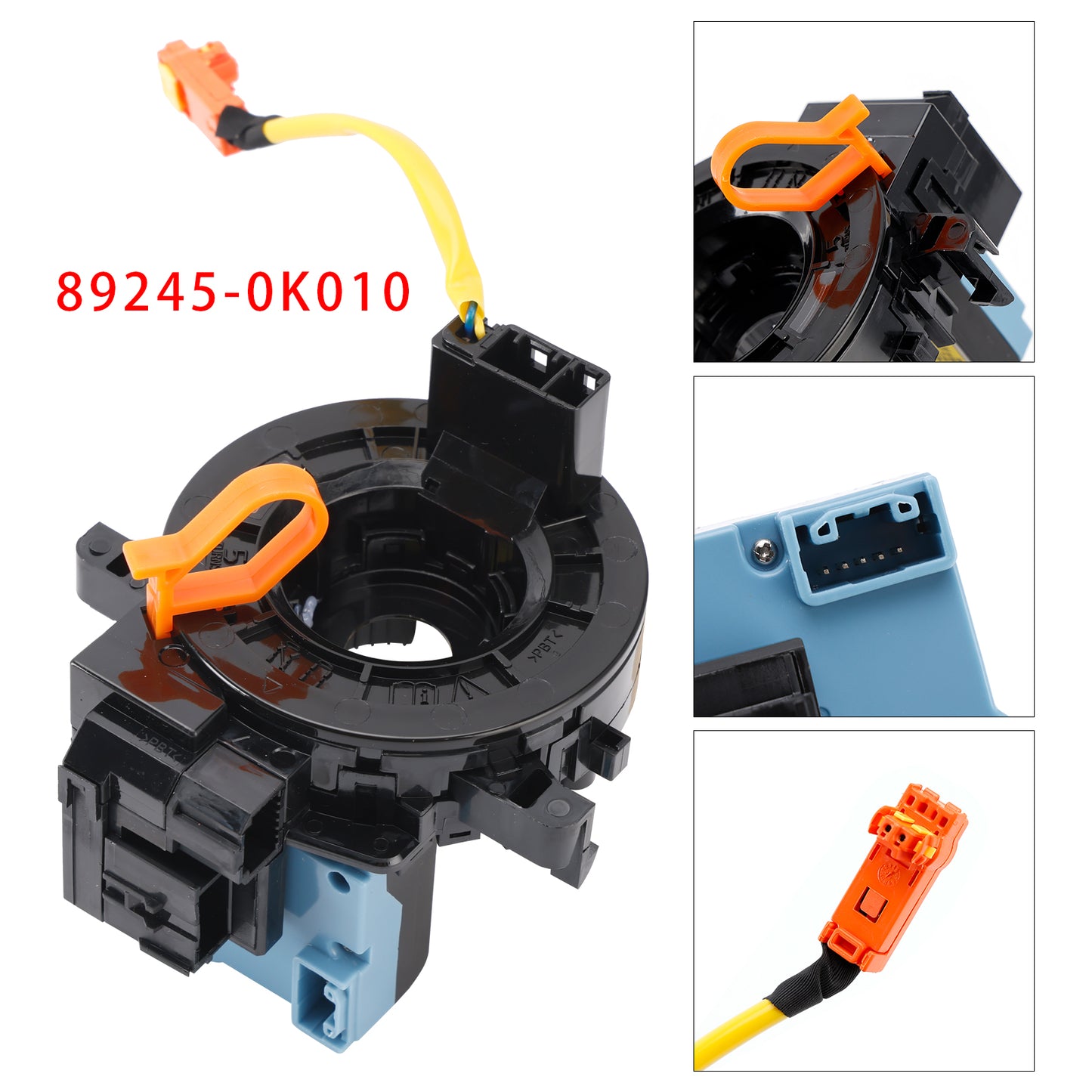 2013- TOYOTA HILUX VII Pickup (N1, N2, N3) 3.0 Tdi 4x4 Pickup 84307-0K020 Clock Spring With Angle Sensor