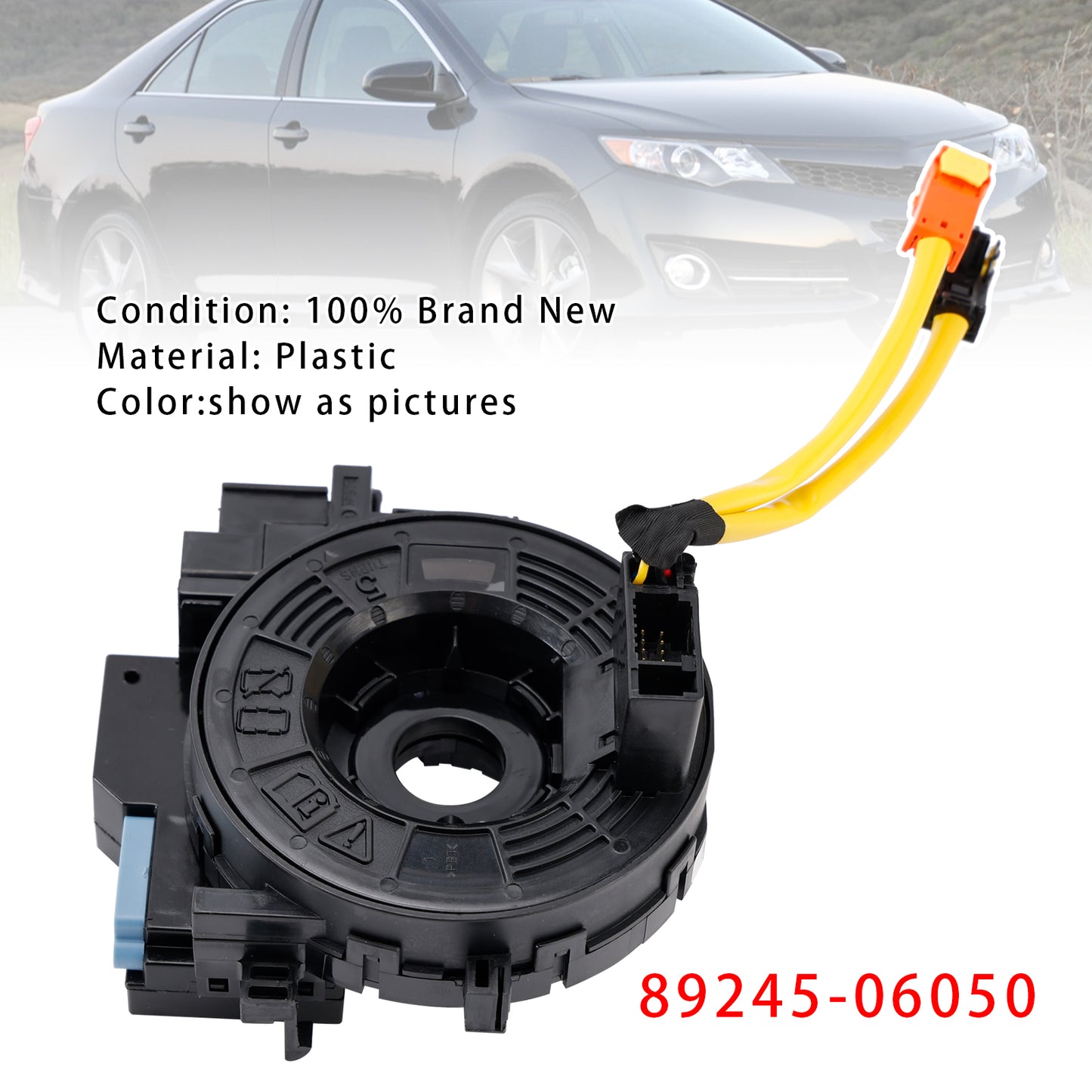 Clock Spring With Angle Sensor 2012-2017 Toyota Camry 89245-06050