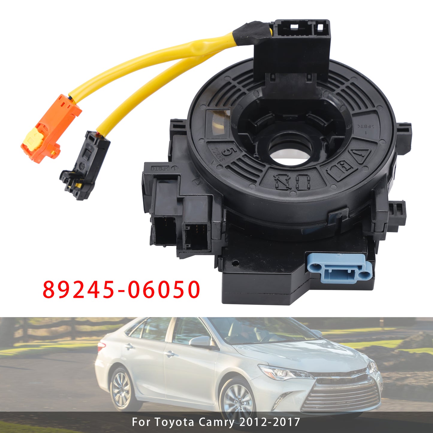 Clock Spring With Angle Sensor 2012-2017 Toyota Camry 89245-06050