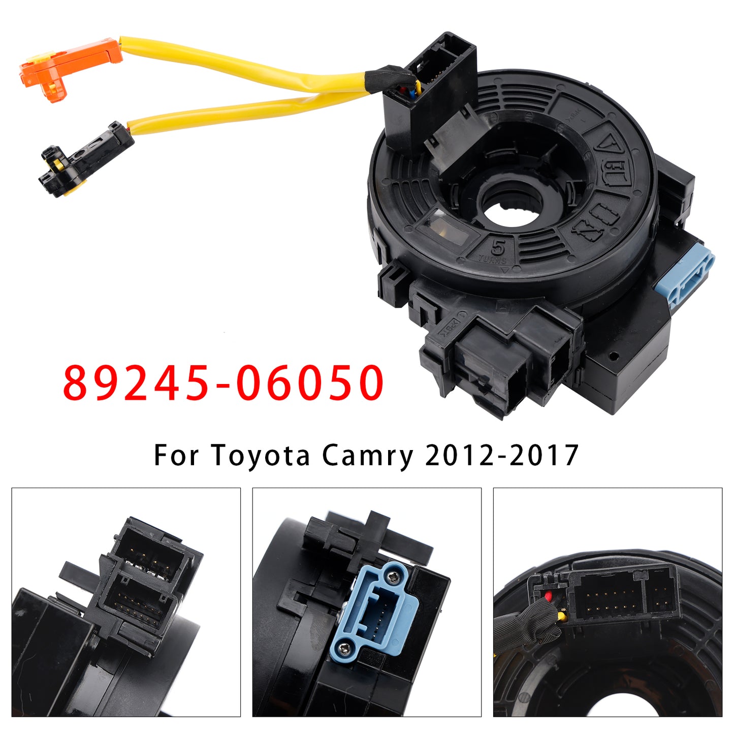 Clock Spring With Angle Sensor 2012-2017 Toyota Camry 89245-06050